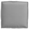 vidaXL Μαξιλάρι παλέτας για κάθισμα 2 pcs Γκρι 40 x 40 x 8 εκ.