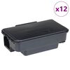 vidaXL &Pi;&alpha;&gamma;ί&delta;&epsilon;&sigmaf; &pi;&omicron;&nu;&tau;&iota;&kappa;&iota;ώ&nu; 12 &tau;&epsilon;&mu;ά&chi;&iota;&alpha; &Mu;&alpha;ύ&rho;&omicron; 22x12,5x7,5 &epsilon;&kappa;.