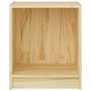vidaXL Κομοδίνο 35,5 x 33,5 x 41,5 εκ. από Μασίφ Ξύλο Πεύκου