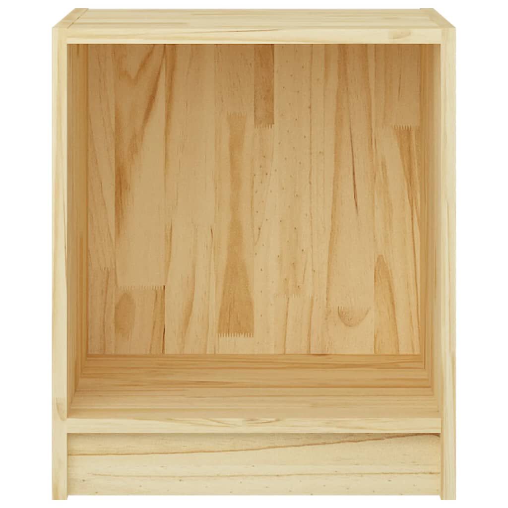 vidaXL Κομοδίνο 35,5 x 33,5 x 41,5 εκ. από Μασίφ Ξύλο Πεύκου