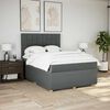 vidaXL &Kappa;&rho;&epsilon;&beta;ά&tau;&iota; Boxspring &mu;&epsilon; &Sigma;&tau;&rho;ώ&mu;&alpha; &Sigma;&kappa;&omicron;ύ&rho;&omicron; &Gamma;&kappa;&rho;&iota; 140x190 &epsilon;&kappa;. &Upsilon;&phi;&alpha;&sigma;&mu;ά&tau;&iota;&nu;&omicron;