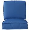 vidaXL Σετ Μαξιλαριών Πάγου 2 pcs Μπλε Ρουά 50 x 50 x 12 cm