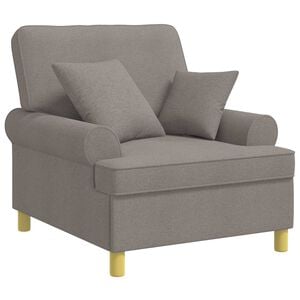 vidaXL XL &Pi;&omicron;&lambda;&upsilon;&theta;&rho;ό&nu;&alpha; &mu;&epsilon; &Mu;&alpha;&xi;&iota;&lambda;ά&rho;&iota;&alpha; Taupe Ύ&phi;&alpha;&sigma;&mu;&alpha;
