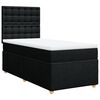 vidaXL &Kappa;&rho;&epsilon;&beta;ά&tau;&iota; Boxspring &mu;&epsilon; &Sigma;&tau;&rho;ώ&mu;&alpha; &Mu;&alpha;ύ&rho;&omicron; 90x190 &epsilon;&kappa;.&Upsilon;&phi;&alpha;&sigma;&mu;ά&tau;&iota;&nu;&omicron;