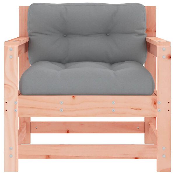 vidaXL Καρέκλες Κήπου με Μαξιλάρια 2 τεμ. από Μασίφ Ξύλο Ψευδοτσούγκας