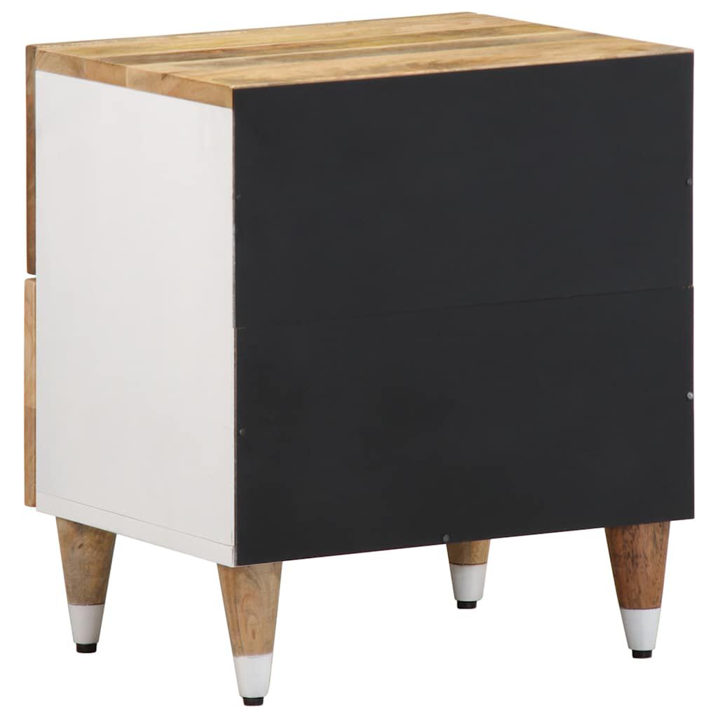 vidaXL Κομοδίνο 40x33,5x46 cm μασίφ ξύλο Mango