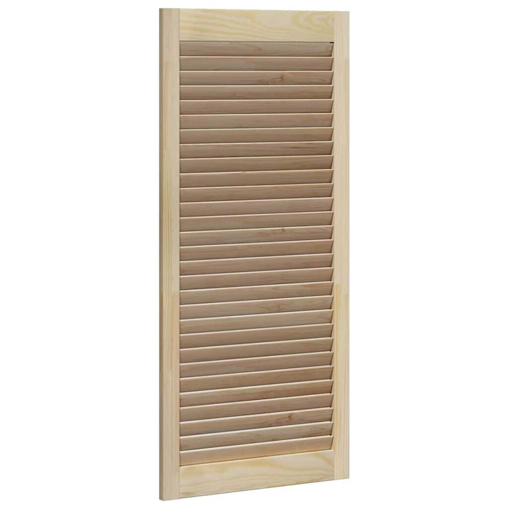 vidaXL Πόρτες Ντουλάπας με πόρτα 4 pcs Καφέ 110 x 49.5 x 2.1 εκ