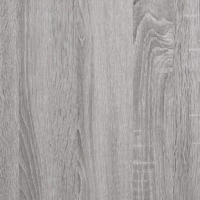 vidaXL Πλαίσιο Κρεβατιού Γκρι Sonoma 100x200 εκ. Επεξεργασμένο Ξύλο