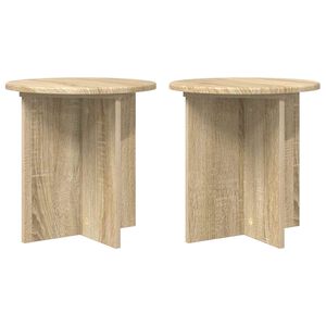 vidaXL &Beta;ά&sigma;&eta; &phi;&upsilon;&tau;ώ&nu; 2 pcs Sonoma &Delta;&rho;&upsilon;&sigmaf; 40 x 40 x 40 cm &Epsilon;&pi;&epsilon;&xi;&epsilon;&rho;&gamma;&alpha;&sigma;&mu;έ&nu;&omicron; &Xi;ύ&lambda;&omicron;