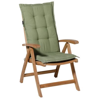 Madison Μαξιλάρι Καρέκλας με Ψηλή Πλάτη Panama Σκούρο Πράσινο 123x50εκ