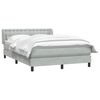 vidaXL &Kappa;&rho;&epsilon;&beta;ά&tau;&iota; Boxspring &mu;&epsilon; &Sigma;&tau;&rho;ώ&mu;&alpha; &Alpha;&nu;&omicron;&iota;&chi;&tau;ό &Gamma;&kappa;&rho;&iota; 160x220 &epsilon;&kappa;. &Beta;&epsilon;&lambda;&omicron;ύ&delta;&iota;&nu;&omicron;