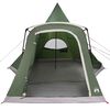 vidaXL Σκηνίτσα Teepee με στέγη Πράσινο 545 x 450 x 295 εκ