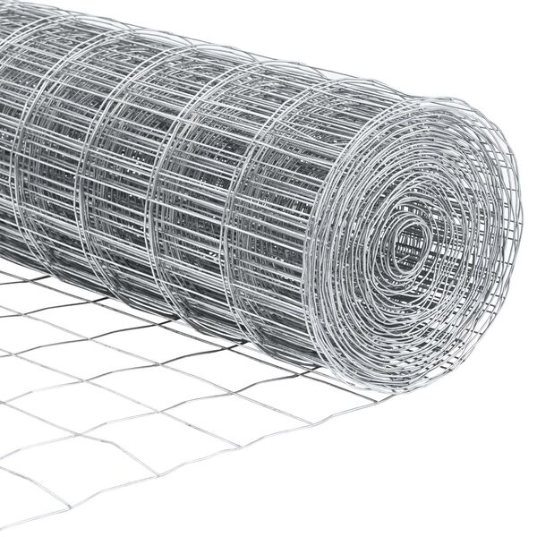 vidaXL Φράχτης Ευρώ 1.4x10 μ Γαλβανισμένο Ατσάλι