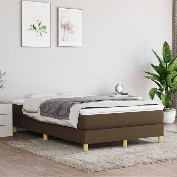 vidaXL &Kappa;&rho;&epsilon;&beta;ά&tau;&iota; Boxspring &mu;&epsilon; &Sigma;&tau;&rho;ώ&mu;&alpha; &Sigma;&kappa;&omicron;ύ&rho;&omicron; &Kappa;&alpha;&phi;έ 120x200 &epsilon;&kappa;. &Upsilon;&phi;&alpha;&sigma;&mu;ά&tau;&iota;&nu;&omicron;