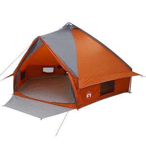 vidaXL &Tau;έ&nu;&tau;&alpha; Teepee 10 &Alpha;&tau;ό&mu;&omega;&nu; 10 ά&tau;&omicron;&mu;&omicron; &Gamma;&kappa;&rho;&iota; &kappa;&alpha;&iota; &Pi;&omicron;&rho;&tau;&omicron;&kappa;&alpha;&lambda;ί