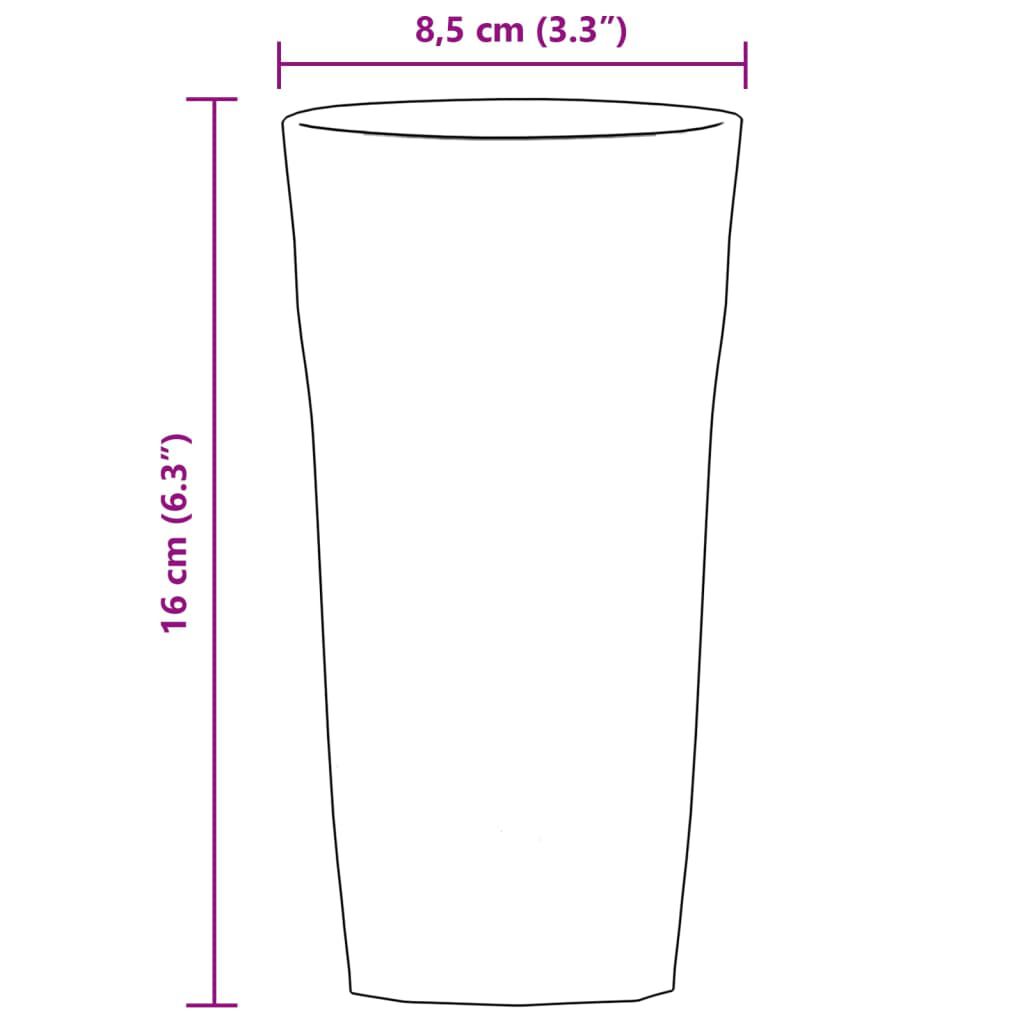 vidaXL Ποτήρια Μπίρας 6 Τεμ. 475 ml