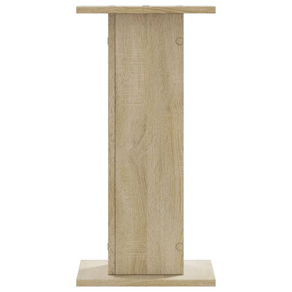vidaXL Βάσεις Ηχείων 2 Τεμ. Sonoma Δρυς 30x30x60εκ. Επεξεργασμένο Ξύλο