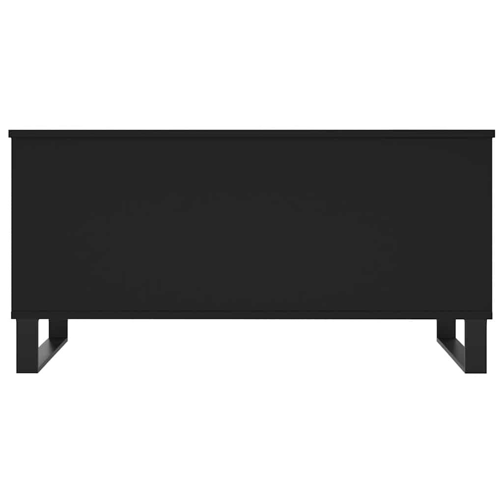vidaXL Τραπεζάκι Σαλονιού Μαύρο 90x44,5x45 εκ. Επεξεργασμένο Ξύλο