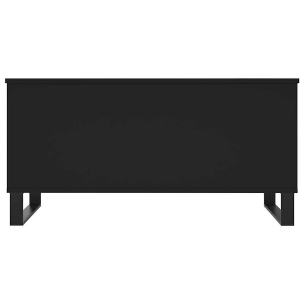 vidaXL Τραπεζάκι Σαλονιού Μαύρο 90x44,5x45 εκ. Επεξεργασμένο Ξύλο