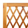vidaXL Γλάστρα με Καφασωτό / Ράφι 100x32x185 εκ. Μασίφ Ξύλο Ακακίας