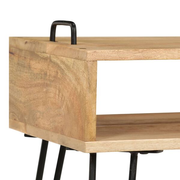 vidaXL Τραπεζάκι Σαλονιού 100 x 60 x 45 εκ. από Μασίφ Ξύλο Μάνγκο
