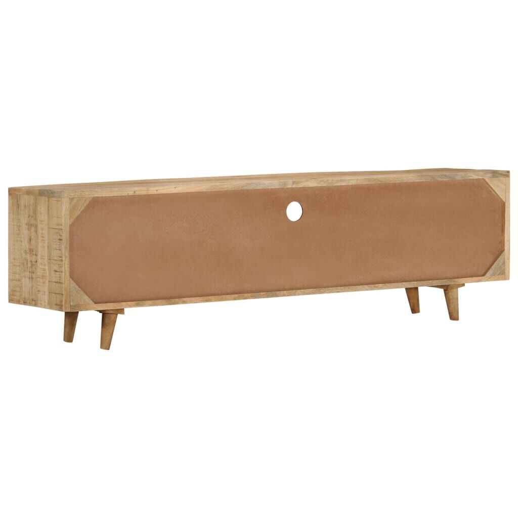 vidaXL Έπιπλο Τηλεόρασης 140 x 30 x 40 εκ. από Μασίφ Ξύλο Μάνγκο