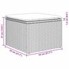 vidaXL Σετ Καναπέ Κήπου με αποθήκευση 7 pcs Μπεζ Πολυ ράταν