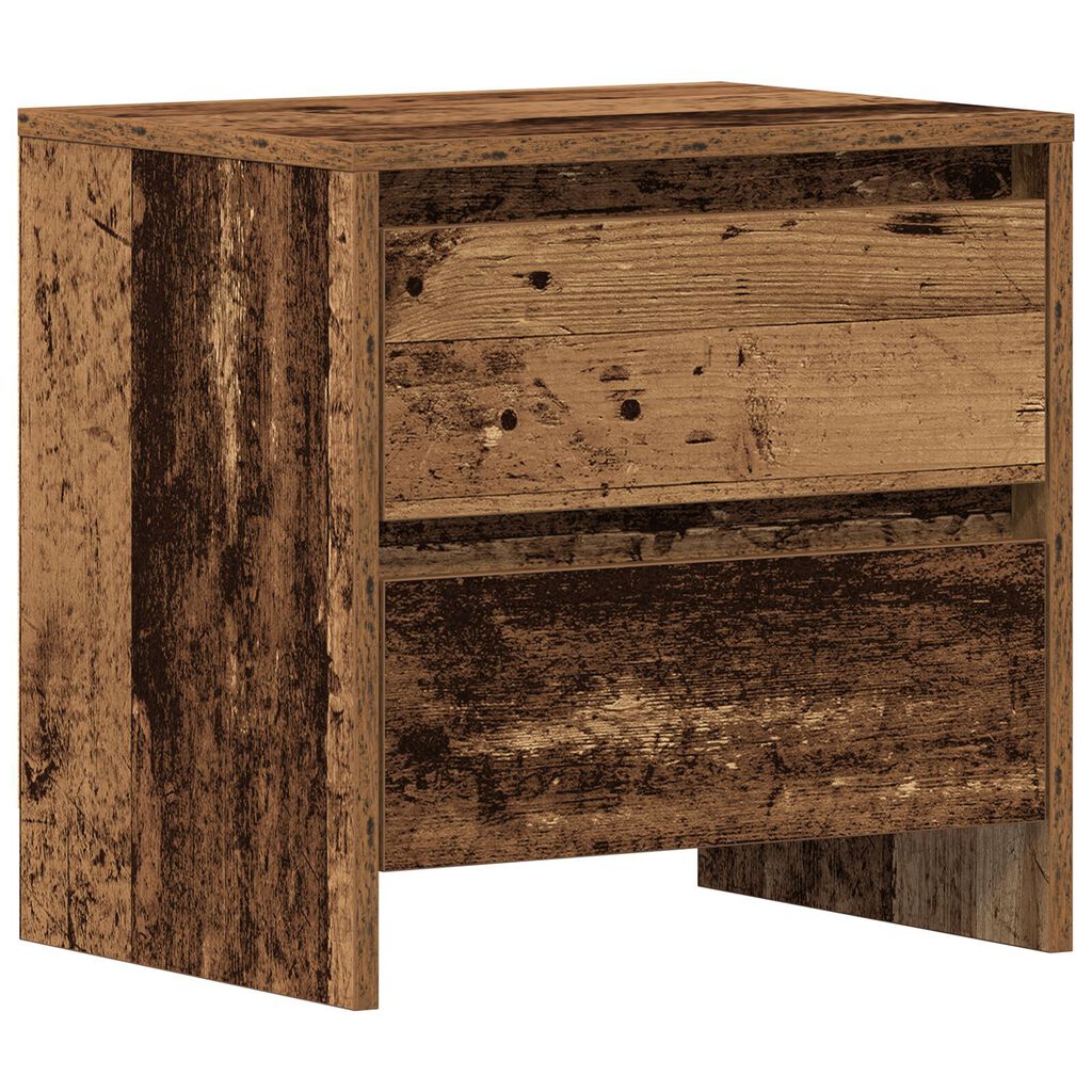 vidaXL Κομοδίνο Παλιό Ξύλο 45x34x44.5 εκ Επεξεργασμένο Ξύλο