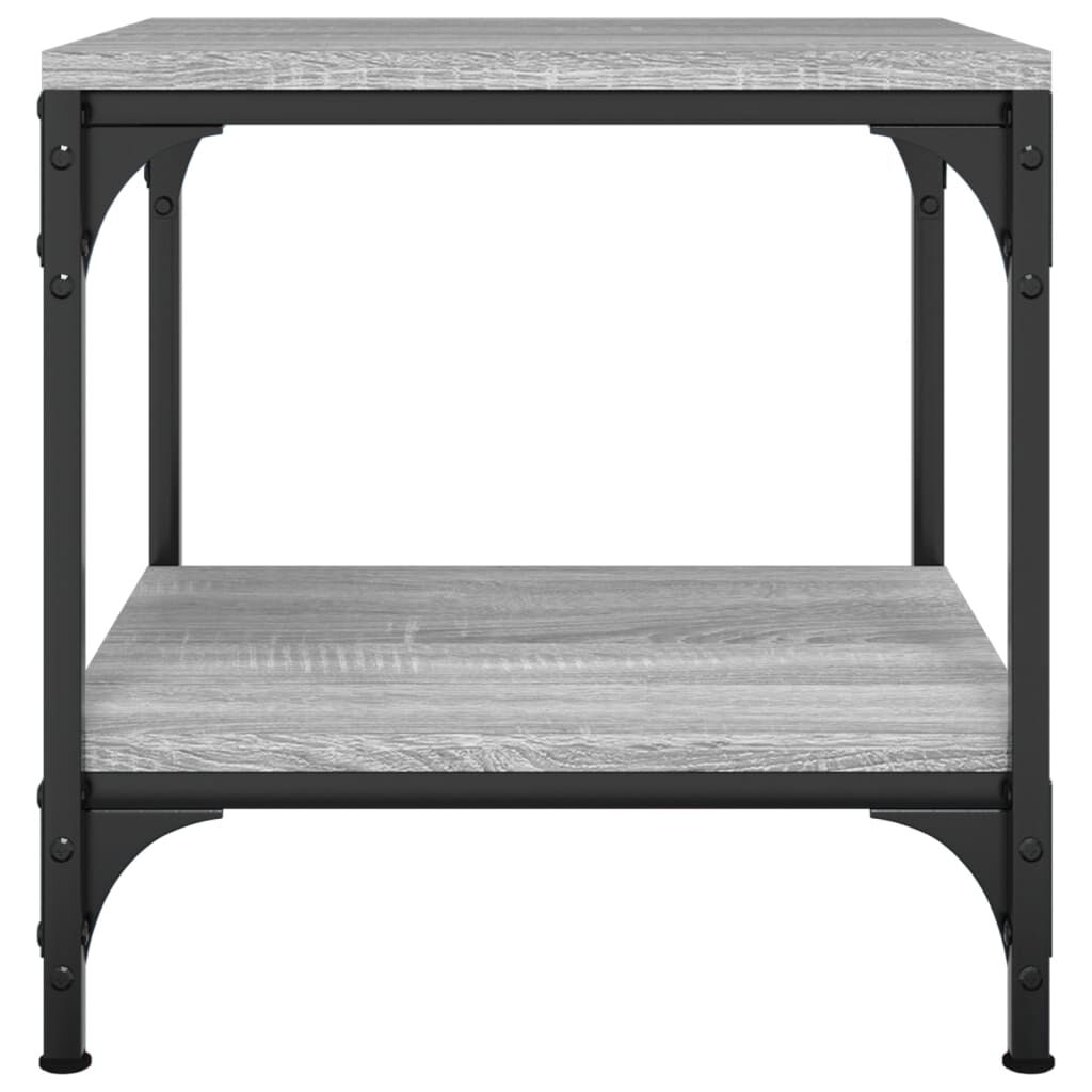 vidaXL Τραπεζάκι Σαλονιού Γκρι Sonoma 50x50x40 εκ. Επεξεργασμένο Ξύλο