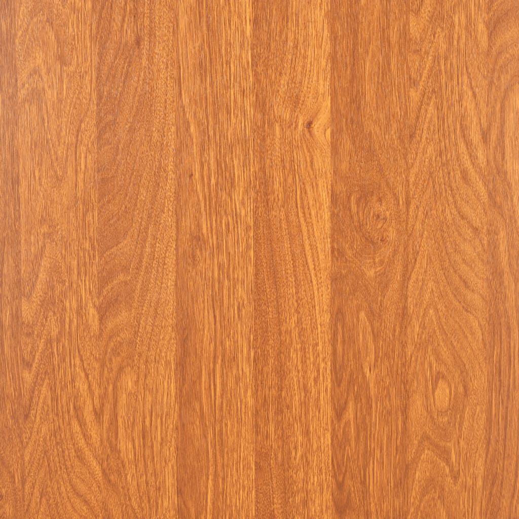 vidaXL Σετ Τραπεζαρίας 7 Τεμαχίων Καφέ από MDF / Ατσάλι