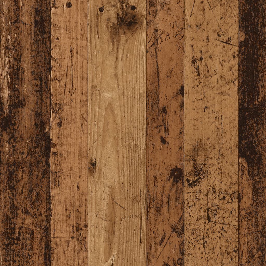 vidaXL Βιβλιοθήκη Όψη Παλαιού Ξύλου 100x33x125,5εκ. Επεξεργασμένο Ξύλο