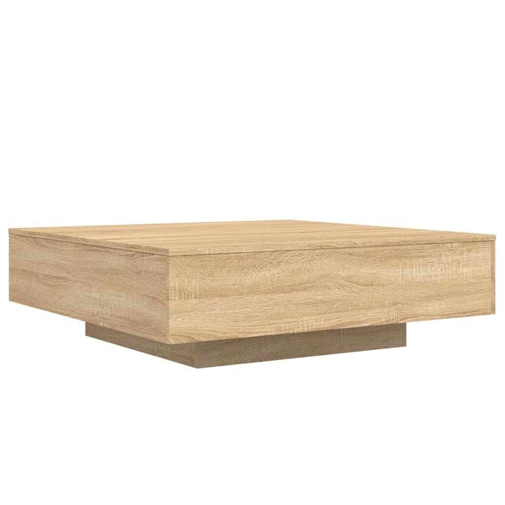 vidaXL Τραπεζάκι Σαλονιού Sonoma Δρυς 100x100x31 εκ Επεξεργασμένο Ξύλο