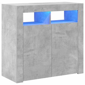 vidaXL &Nu;&tau;&omicron;&upsilon;&lambda;ά&pi;&iota; &mu;&epsilon; LED &Gamma;&kappa;&rho;&iota; &Sigma;&kappa;&upsilon;&rho;&omicron;&delta;έ&mu;&alpha;&tau;&omicron;&sigmaf; 80 x 35 x 75 &epsilon;&kappa;.