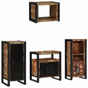 vidaXL &Sigma;&epsilon;&tau; &Epsilon;&pi;ί&pi;&lambda;&omega;&nu; &Mu;&pi;ά&nu;&iota;&omicron;&upsilon; &mu;&epsilon; &sigma;&upsilon;&rho;&tau;ά&rho;&iota; 4 pcs &Sigma;&tau;&epsilon;&rho;&epsilon;ό &Alpha;&nu;&alpha;&kappa;&tau;&eta;&theta;έ&nu; &Xi;ύ&lambda;&omicron;