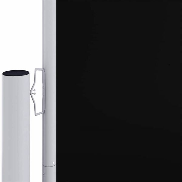 vidaXL Σκίαστρο Πλαϊνό Συρόμενο Βεράντας Μαύρο 220 x 1200 εκ.