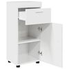 vidaXL Ντουλάπι Μπάνιου TULUM Γυαλιστερό λευκό 37 x 31.5 x 82 εκ