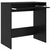 vidaXL Γραφείο Μαύρη Οξυά 77.5 x 43 x 79 εκ. Επεξεργασμένο ξύλο
