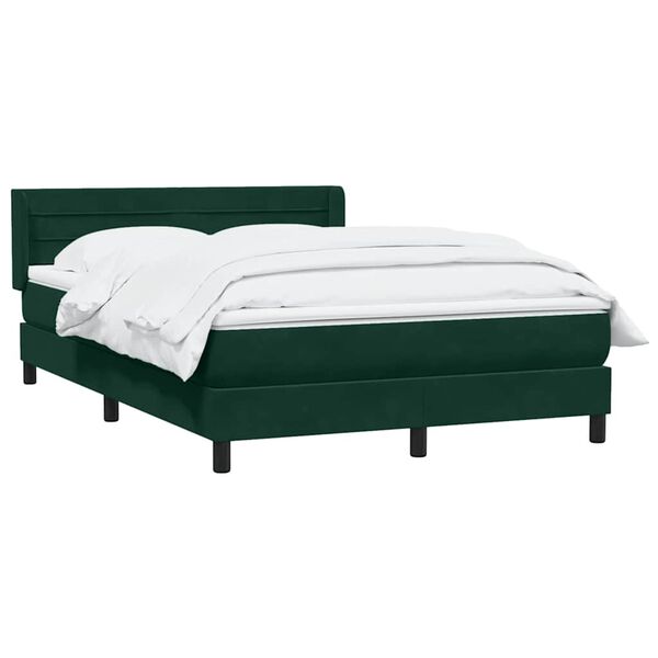 vidaXL &Kappa;&rho;&epsilon;&beta;ά&tau;&iota; Boxspring &mu;&epsilon; &Sigma;&tau;&rho;ώ&mu;&alpha; &Sigma;&kappa;&omicron;ύ&rho;&omicron; &Pi;&rho;ά&sigma;&iota;&nu;&omicron; 160x210&epsilon;&kappa;. &Beta;&epsilon;&lambda;&omicron;ύ&delta;&iota;&nu;&omicron;