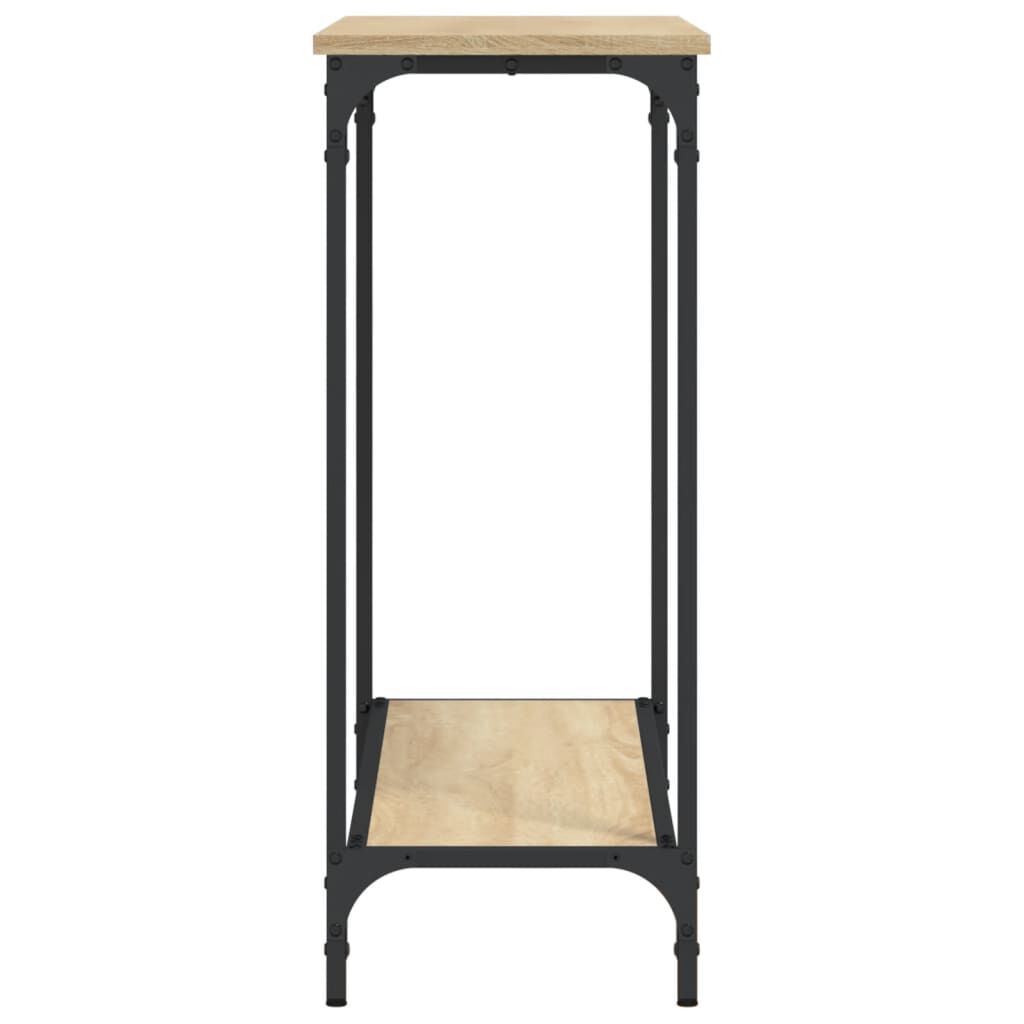 vidaXL Τραπέζι Κονσόλα Sonoma Δρυς 101x30,5x75 εκ. Επεξεργασμένο Ξύλο