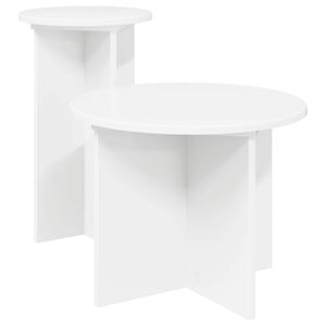 vidaXL &Sigma;&epsilon;&tau; &beta;&omicron;&eta;&theta;&eta;&tau;&iota;&kappa;ά &tau;&rho;&alpha;&pi;&epsilon;&zeta;ά&kappa;&iota;&alpha; 2 pcs &Lambda;&epsilon;&upsilon;&kappa;ό &Epsilon;&pi;&epsilon;&xi;&epsilon;&rho;&gamma;&alpha;&sigma;&mu;έ&nu;&omicron; &Xi;ύ&lambda;&omicron;