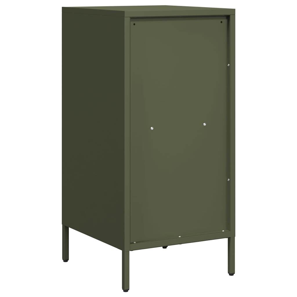 vidaXL Ντουλάπι Λαδί 35x39x73,5 εκ. από Χάλυβα Ψυχρής Έλασης