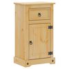 vidaXL Ντουλάπι Μπάνιου Corona 45x33x80 εκ. από Μασίφ Ξύλο Πεύκου