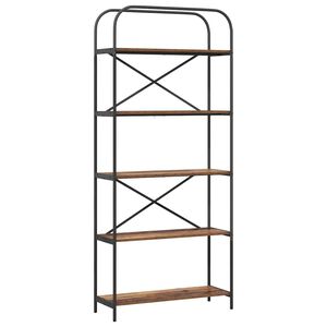 vidaXL &Rho;ά&phi;&iota; &Beta;&iota;&beta;&lambda;ί&omega;&nu; &Pi;&alpha;&lambda;&iota;ό &xi;ύ&lambda;&omicron; 80 x 30 x 183 &epsilon;&kappa; &Epsilon;&pi;&epsilon;&xi;&epsilon;&rho;&gamma;&alpha;&sigma;&mu;έ&nu;&omicron; &xi;ύ&lambda;&omicron;