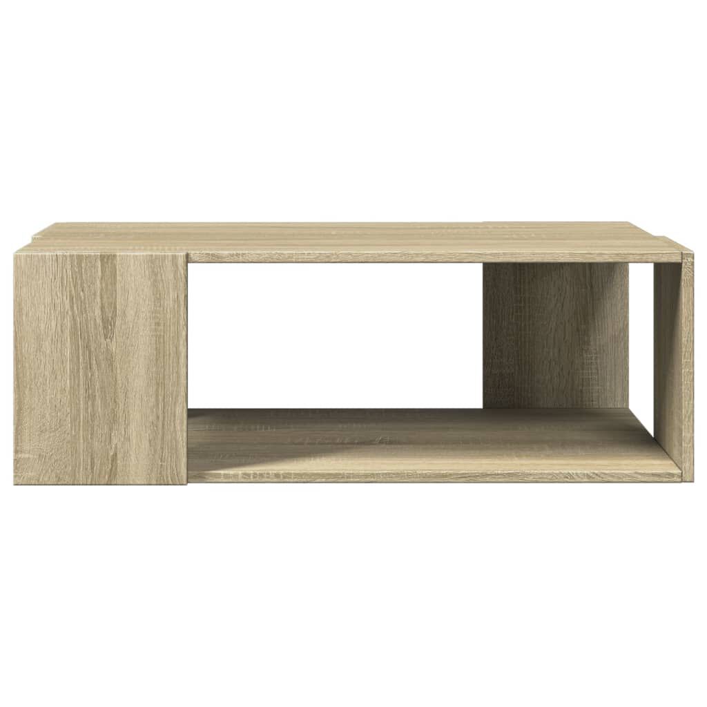 vidaXL Τραπεζάκι Σαλονιού Sonoma Δρυς 89,5x48x30εκ. Επεξεργασμένο Ξύλο