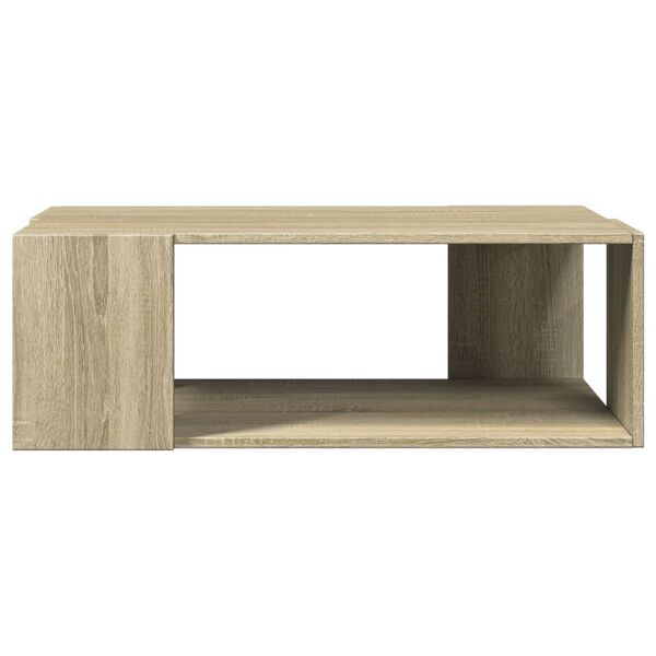 vidaXL Τραπεζάκι Σαλονιού Sonoma Δρυς 89,5x48x30εκ. Επεξεργασμένο Ξύλο