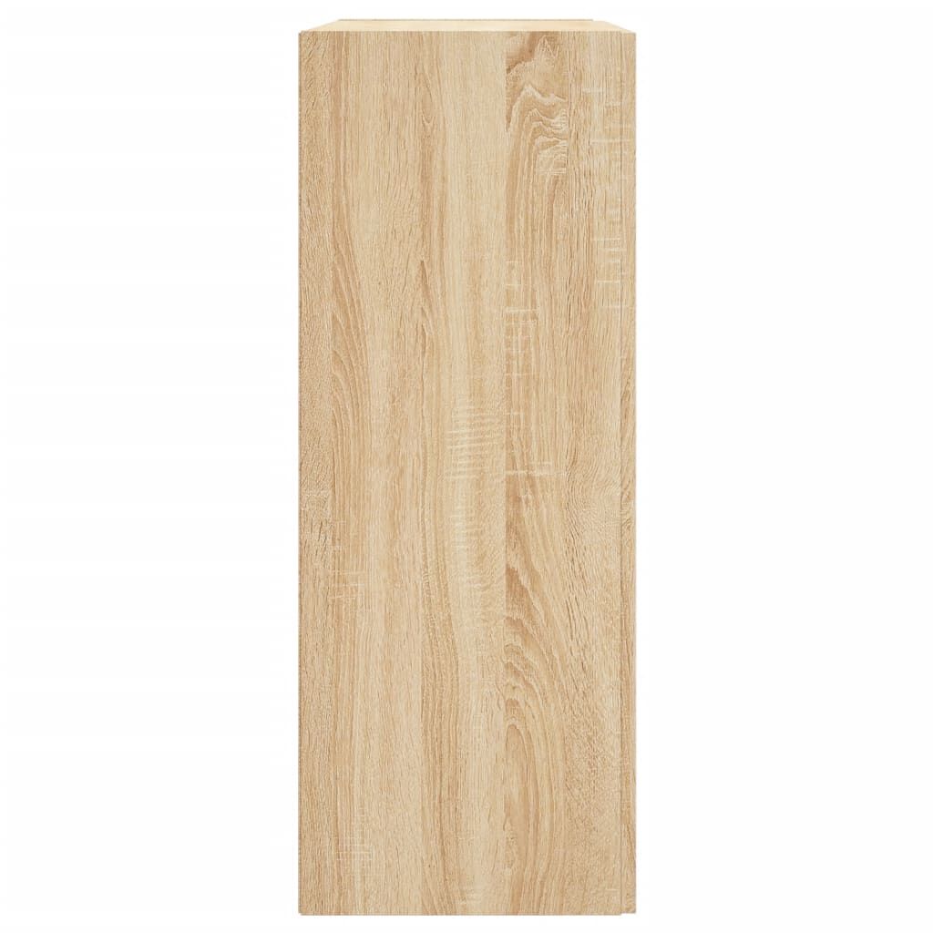 vidaXL Ντουλάπι Επιτοίχιο Sonoma Δρυς 69,5 x 34 x 90 εκ. Επεξεργ. Ξύλο