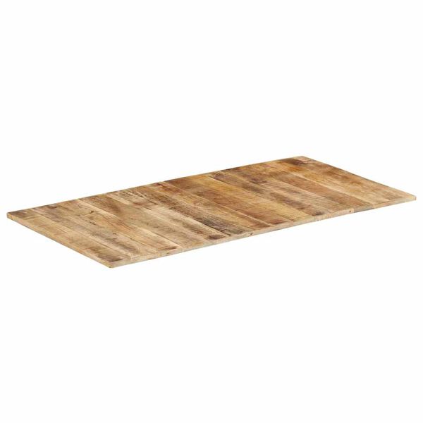 vidaXL Επιφάνεια Τραπεζιού 120x60x(1,5-1,6) εκ Ακατέργαστο Ξύλο Μάνγκο