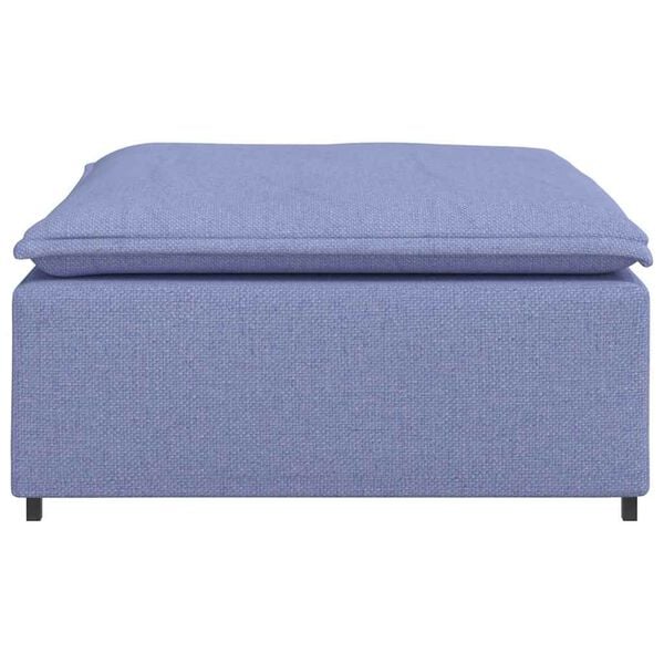 vidaXL Υποπόδιο Καναπέ Τζιν Μπλε 100x100x48 εκ.