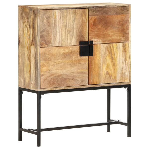 vidaXL Ντουλάπι 80 x 30 x 11400 εκ. από Μασίφ Ξύλο Μάνγκο