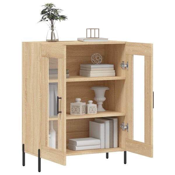 vidaXL Ντουλάπι Sonoma Δρυς 69,5 x 34 x 90 εκ. από Επεξεργασμένο Ξύλο